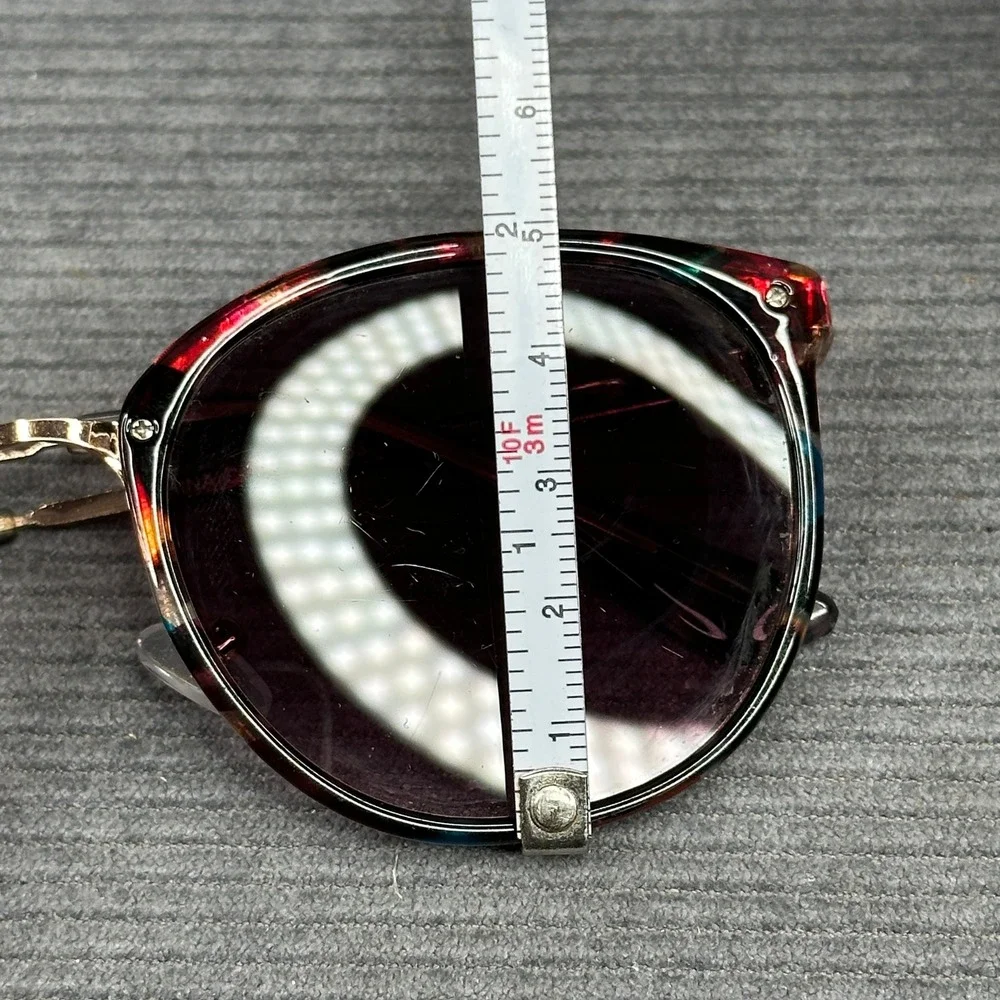 Elle Round Sunglasses Multi-Color Tortoise Rose Gold WEL01SG01 53-21-138 Y2k